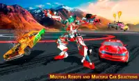 Super robot batalla de coches Screen Shot 11