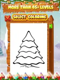 Christmas Coloring Book - Kids Game Screen Shot 1