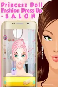 Princess Doll Fashion Dress Up Salon Screen Shot 2