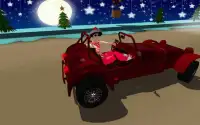 Coche de Navidad Stunt Racing - Santa Traffic Ride Screen Shot 2