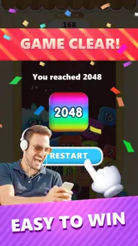 2048 Merge! Screen Shot 1