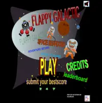 Flappy Galactic Beardush Screen Shot 1