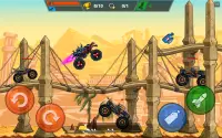 Mad Truck Challenge - Гонки и бои машин с боссами Screen Shot 7