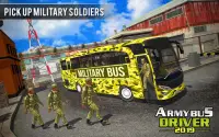 Army Soldier Bus Driving Games Screen Shot 2