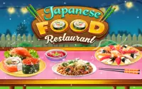 Japanese Food Restaurant - Food Cooking Game Screen Shot 0