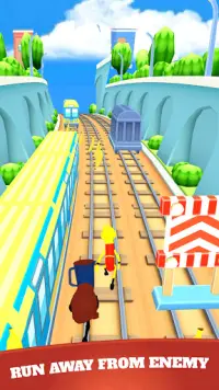 Subway Banana Dash: Surf of he Screen Shot 2