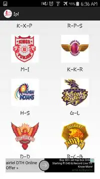 IPL 2016 Full Schedule Screen Shot 4