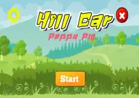 Racing Peppa Car Games Hill Climb Pig Screen Shot 0