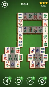 Mahjong Solitaire Basic Screen Shot 2