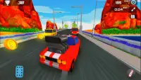 Town Cars Racing Mania Screen Shot 1