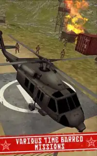 Russian Army Helicopter Rescue Screen Shot 3