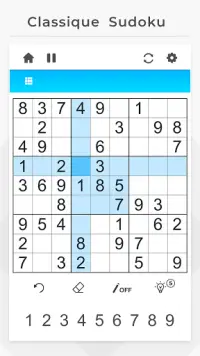 Sudoku - Jeux Hors Ligne Screen Shot 0
