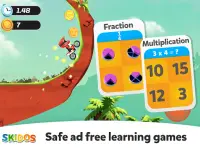 Math Game for Kids: Bike Racing for Boys & Girls Screen Shot 18