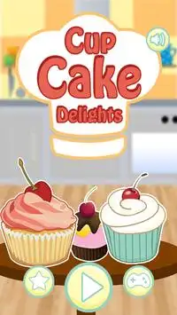 Cupcake наслаждений чайник Screen Shot 0