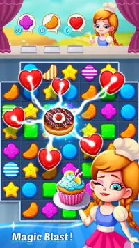 Candy holic : Sweet Puzzle Master Screen Shot 8