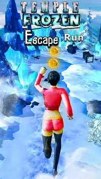 Temple Frozen Escape Run 3D Screen Shot 0