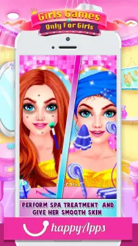 Princess Salon: Valentine Dream Makeup & Dress up Screen Shot 2