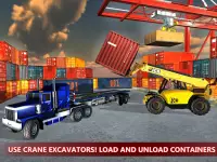 Land & Sea Cargo Service: Schiffs- und Zugsimulati Screen Shot 11