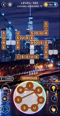 Word Connect - Free Search Crossword Scapes Puzzle Screen Shot 3