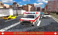 Rescate de conductor de ambulancia Simulador 2017 Screen Shot 2
