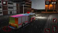 Feuerwehrauto Stadtrettung: Feuerwehrwagen Spiele Screen Shot 3