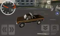 Pickup Truck City Driving Sim Screen Shot 4