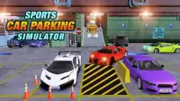 Parkir Sports Car Simulator Challenger Mengemudi Screen Shot 5