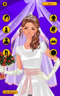 Wedding Dress Up Games - Free Bridal Look Makeover Screen Shot 12