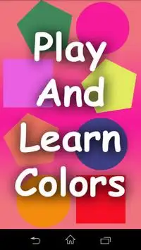 Play & Learn - Colors Screen Shot 0