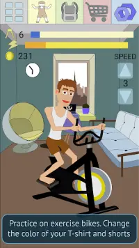 Muscle Clicker 2: RPG Gym Game Screen Shot 1
