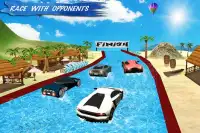 Water Slide Sports Cars Extreme Stunts Screen Shot 4