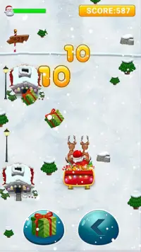 🎅 Santa Christmas Run - Jeu de Noël - Xmas Game Screen Shot 1
