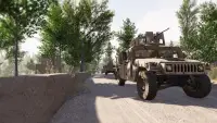 Army Games : Military Tactical Car Shooting Screen Shot 2