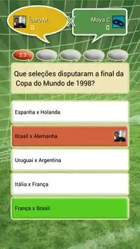 Futebol Quiz Screen Shot 3