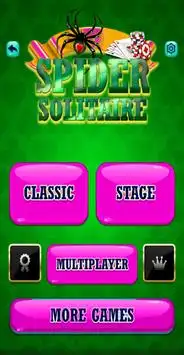 New Classic Spider Solitaire 2019 Screen Shot 0