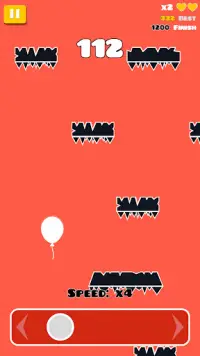 Balloon Dash : Geometry fly Screen Shot 3
