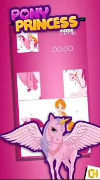 Pony Princess Beauty Puzzle Screen Shot 2