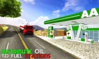Petroleiro simulador caminhão Screen Shot 1
