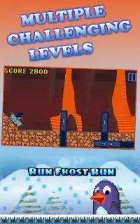 Run Frost Run! 🐧 Penguin Run Screen Shot 14