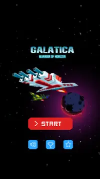 Galatica：地平線の戦士 Screen Shot 0