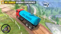 Truck Games Oil Tanker Driving Screen Shot 0