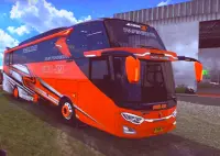 Bus Simulator Double Decker Indonesia : Livery Bus Screen Shot 2
