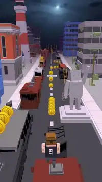 Zombie City Run - Subway Race Screen Shot 1