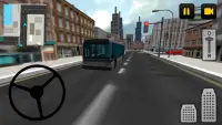 ขับรถบัส 3D: เมือง Screen Shot 4