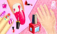 Nail makeup kit: игры с макияжем для девочек Screen Shot 3