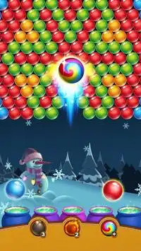 Bubble Shooter - Santa Pop Screen Shot 1