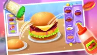 Yummy  Hamburger Cooking Game Screen Shot 0