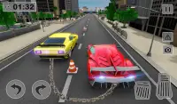 Chained Car Crash: Extreme Car Drag Racing Game Screen Shot 8