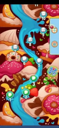 Candy Matching Crush Saga Game Screen Shot 1