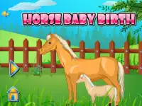 Dá cavalo jogos de nascimento Screen Shot 0
